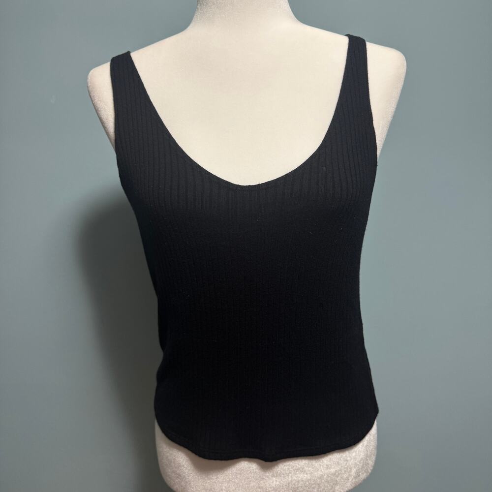 Reformation Jeans Womens XS Ribbed Top Minimalist Elevated Basic Casual Layering